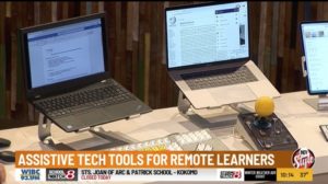 WISHTV 8 - Tools and Supports for Remote Learners interview image