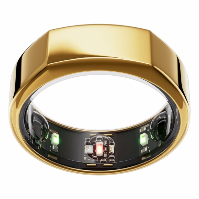 oura ring in gold