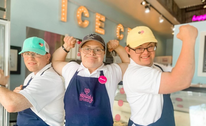 Howdy's shows disability pride by hiring people with intellectual and developmental disabilities.